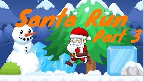 Scratch Tutorial | Santa Run Christmas Platformer | Part 3 | How to create scrolling platformer game