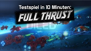 Testspiel In 10 Minuten Full Thrust - Diced Auf Der Tactica