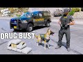 K9 Unit Uncovers Drug Operation in GTA 5