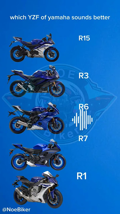 which YZF of yamaha Sounds Better #r15 #r3 #r6 #r7 #r1 #edit #motorcycle #motos #liquimoly #