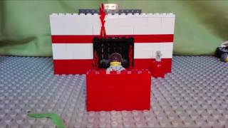 lego stop motion TV (short)