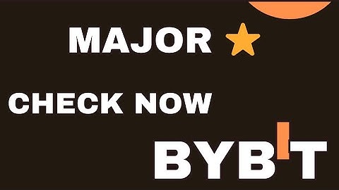 HOW TO CHECK IF YOU HAVE RECEIVED YOUR MAJOR ⭐ TOKEN ON BYBIT
