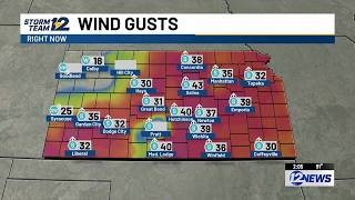 AFTERNOON UPDATE: The hot and windy weather will stay in place through the early week screenshot 1