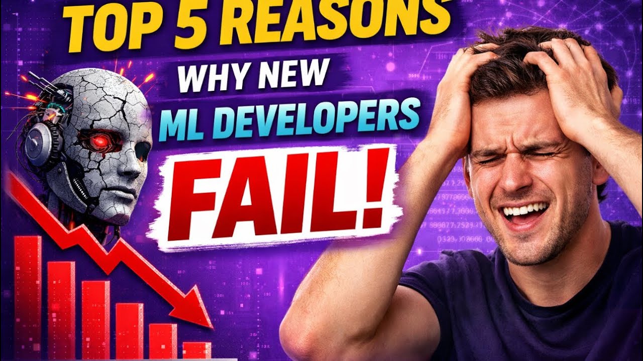 Top 5 Reasons Why New Machine Learning Developers Fail