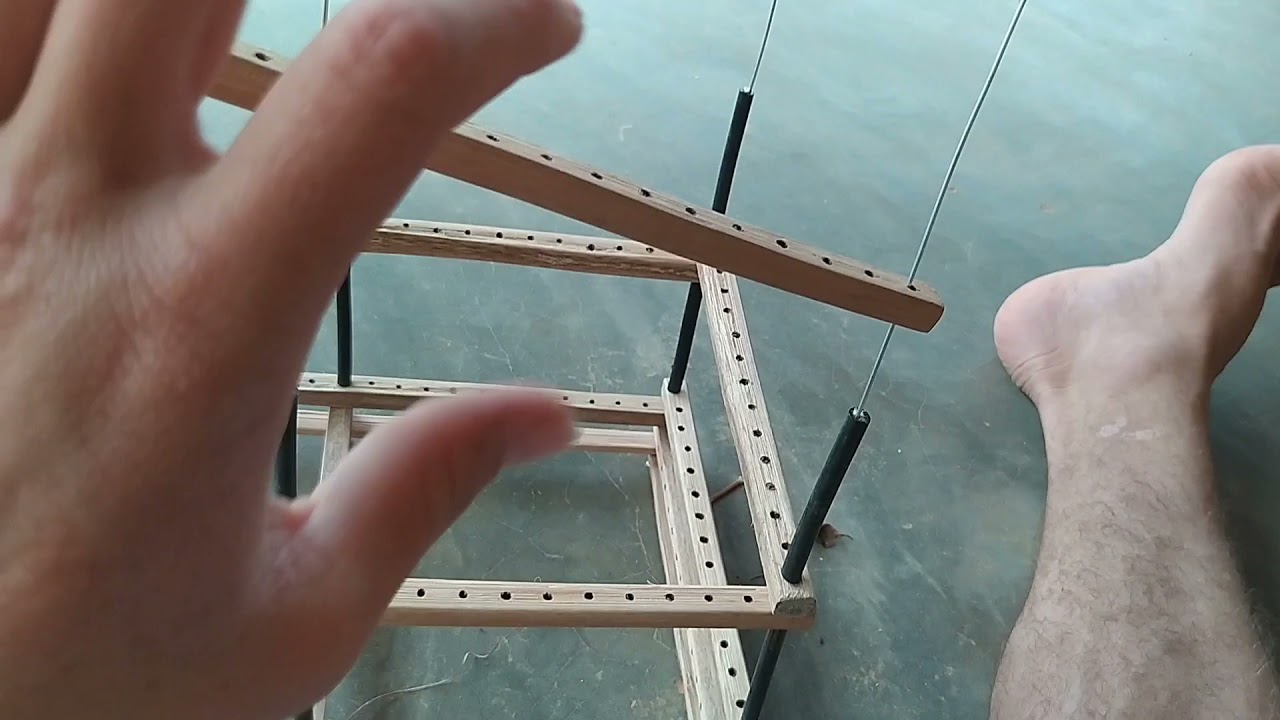 gaiola de carnauba estilo casinha (passo a passo) parte 1