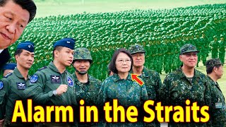 100,000 U.S. and Taiwanese Military: Threat of Conflict in the Taiwan Strait! Conflict with China!