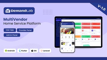 UrbanClap Clone App sourse code || DemandLab Multivendor Home Service app source code free download