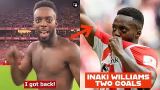 INAKI WILLIAMS TWO GOALS SHOCK GHANAIANS IN ATHLETIC CLUB VS ESPANYOL - PLAYER RATING + REACTIONS
