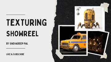 3D Texturing Showreel (2024) - By Snehadeep Pal