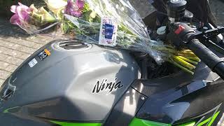 🔥One bike that can do it all? Kawasaki Ninja 400 flowers & bikes 😄