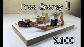 Redüktörlü DC Motor İle Sınırsız Elektrik Üretimi FREE ENERGY