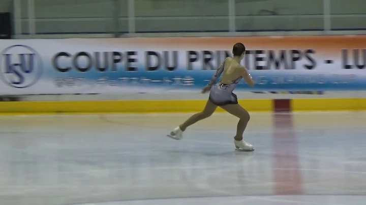 CDP 2017   Junior Ladies SP   Sophia KAMMANN   LUX