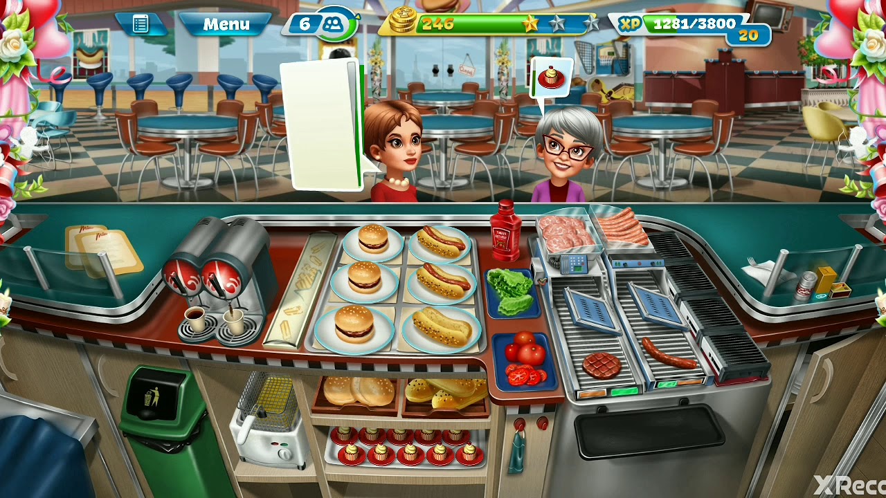 Cooking Fever | Fast Food Court | Level 13 - YouTube