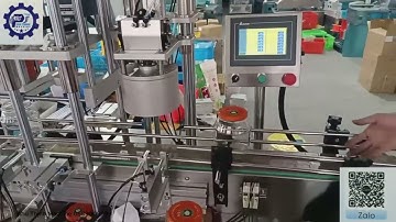 MÁY CẤP ĐÓNG NẮP LỌ THỦY CHÂN KHÔNG TỰ ĐỘNG