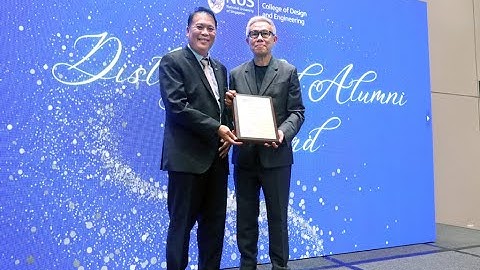 NUS CDE Distinguished Alumni Award Winner 2023 - Ar. Mok Wei Wei