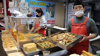 Amazing Hand Skill, Homemade Fishcake making | Korean Street food