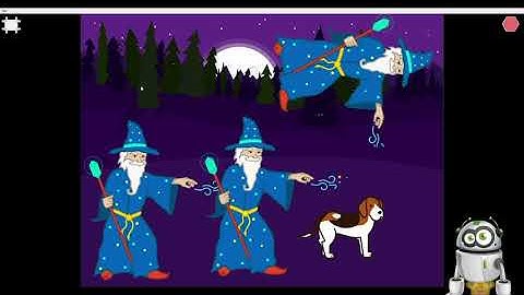 Capsule 7: ScratchJr Histoire magiciens français