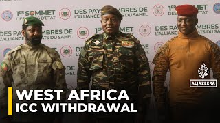 Military-run Niger, Mali and Burkina Faso announce joint ICC withdrawal