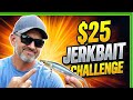 If I Fail This Challenge… I MUST Buy a $25 Megabass Jerkbait