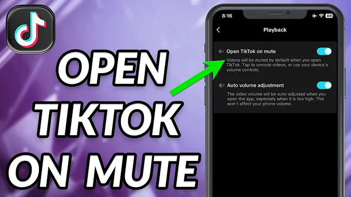 How To Mute TikTok When Opening App