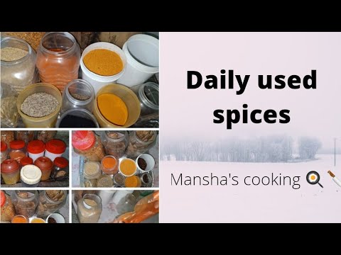 Daily used spices - YouTube