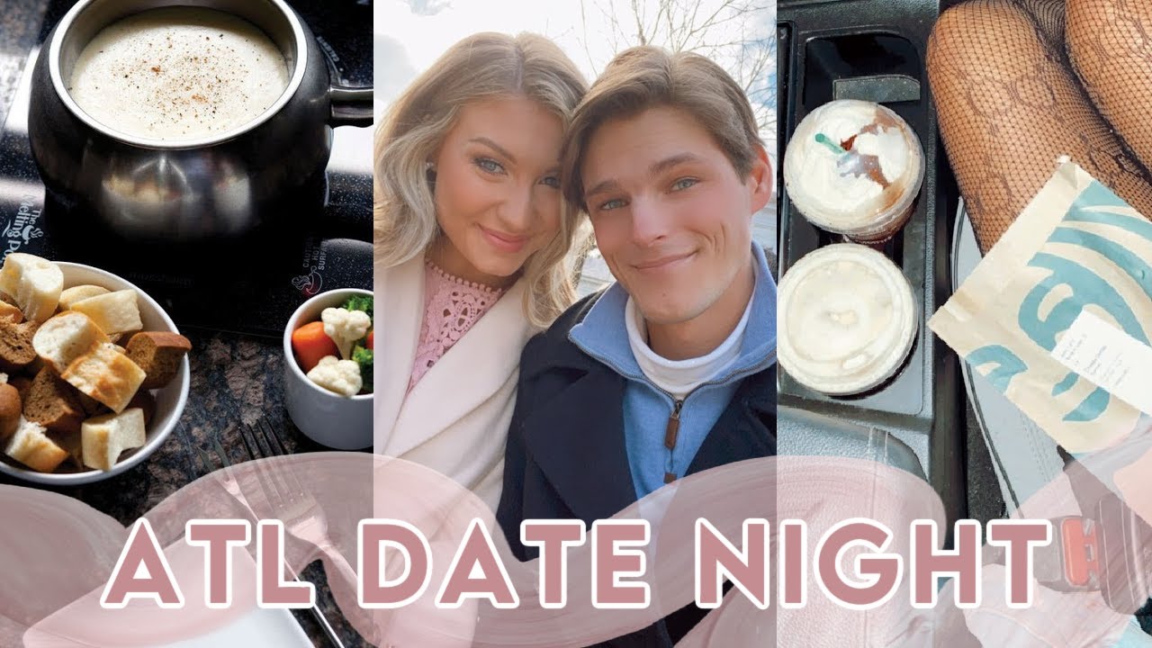 Get Ready With Me! Fondue Date Night in ATL Lauren Norris YouTube