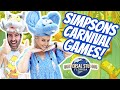All the simpsons carnival games at universal studios florida