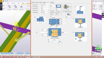 Knee bracing in tekla _amr abdelnabi