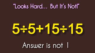 Almost Everyone Makes This Simple Math Mistake#maths#wmllogic 