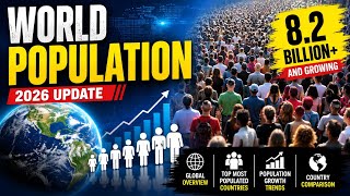 π World Population by Country (1960β2026) | Bar Chart Race | WorldDataHub