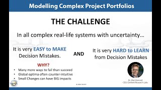 Dr. Alan Barnard - Simulation Modelling of Complex Project Portfolios