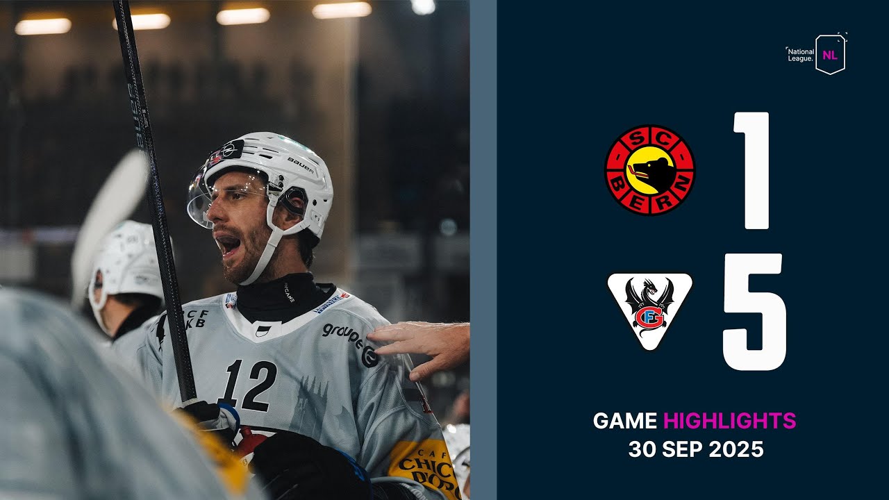 SC Bern vs. HC Fribourg Gotteron - Game Highlights