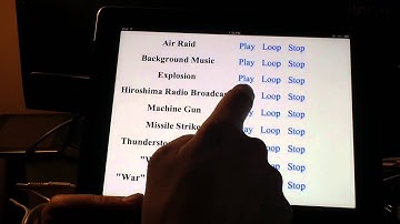PhoneGap Powered Game Audio Simulation