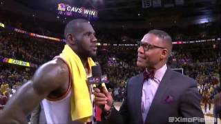 LeBron James Postgame Interview | Hawks vs Cavaliers | Game 1 | May 2, 2016 | NBA Playoffs