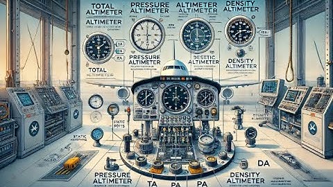 ATPL Instruments 022 - Ep.09: Pressure Altimeter - TA, PA and DA | ATPL Training | ATPL Exams
