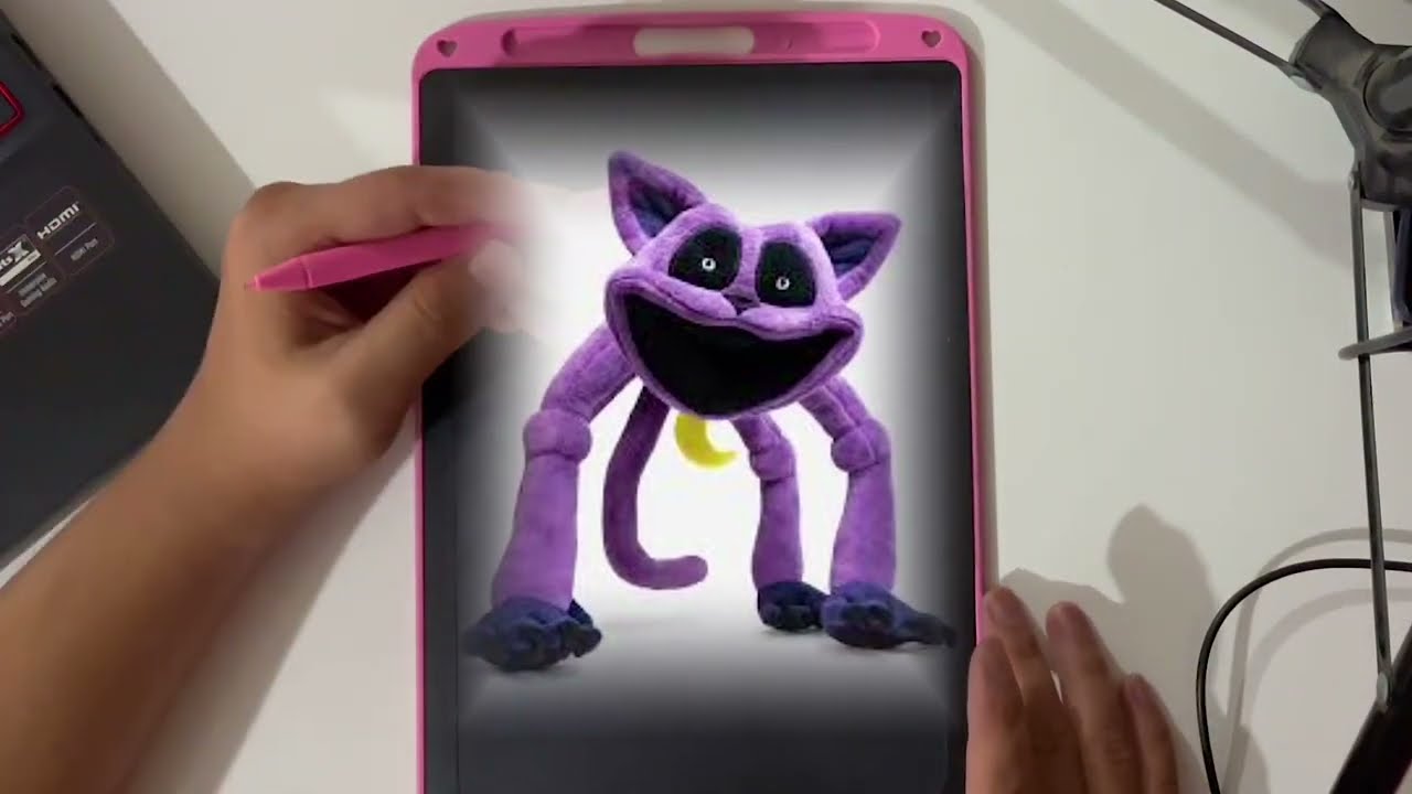 How to draw Monster Catnap in 1 minute