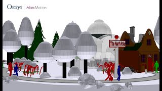 Oasys MassMotion: Christmas flythrough
