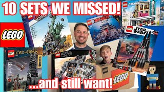 10 LEGO SETS WE MISSED! (You'd want too!)