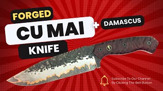 Unveiling the Cu Mai Bowie: A Fusion of Copper and Damascus Steel - How to forge it - Full Version.