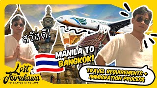 Flying to BANGKOK THAILAND Alone! Travel Requirements and Immigration Process 🇹🇭 | Lost Furukawa