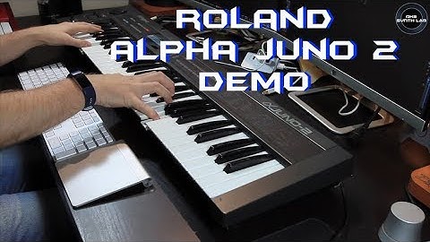 Roland Alpha Juno 2 Demo | No Talking |