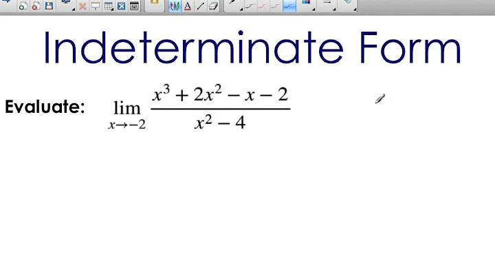 Limits in Indeterminate Form (Part 1) - Factoring