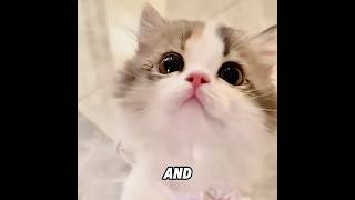 Have you ever seen such a fearless cat?#cat #cute #funny #shorts