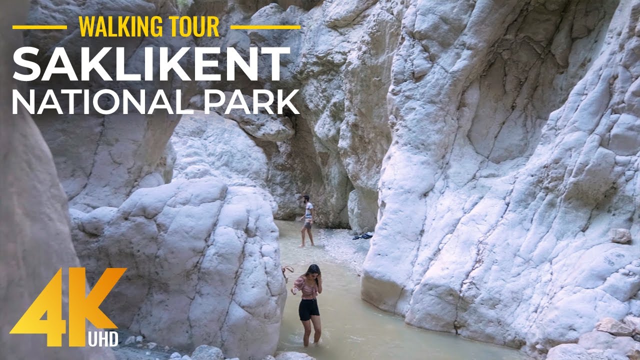 4K Walking Tour in Amazing Natural Canyon - Saklikent National Park, a Beautiful Gem of Turkey