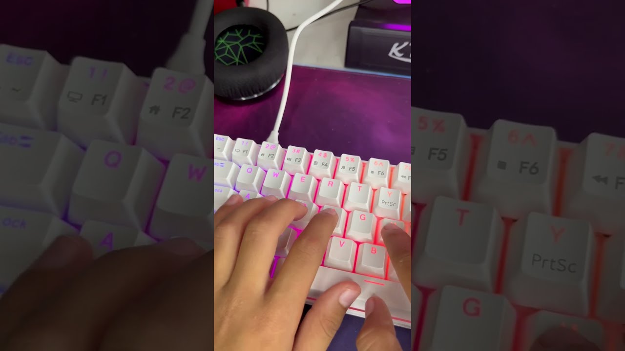 Rk61 Keyboard Unboxing And Sound Test