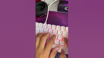 Rk61 keyboard unboxing and sound test