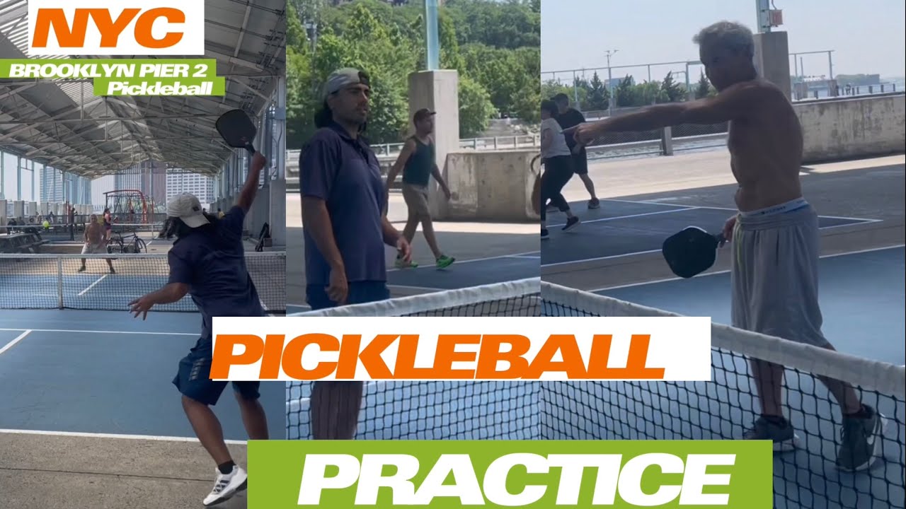 Pickleball 101 Backhand Shot pier 2 BROOKLYN NYC YouTube