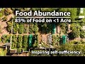 Growing 85% of Their Food on UNDER 1 Acre!