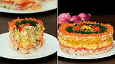 Le Meilleure Gateau De Salades Des Salades Pour Vos Fetes Youtube