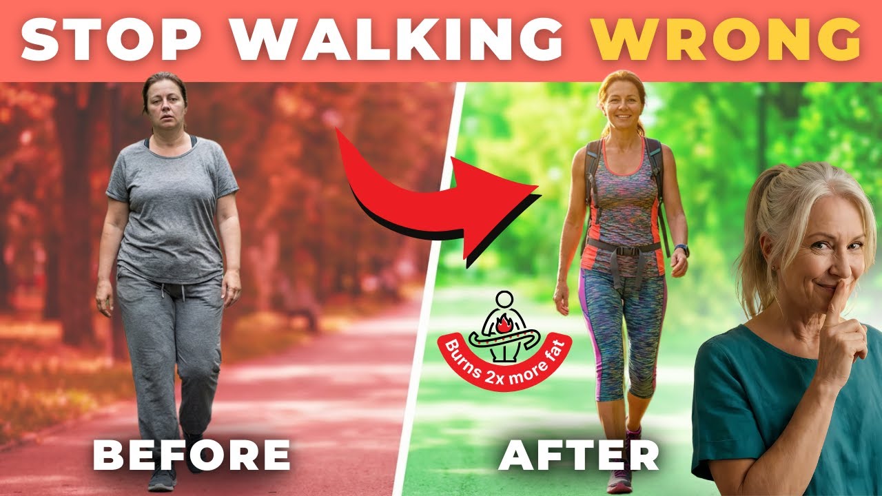 9 Walking Hacks to Burn Stubborn Belly Fat After 45 (Science-Backed)
